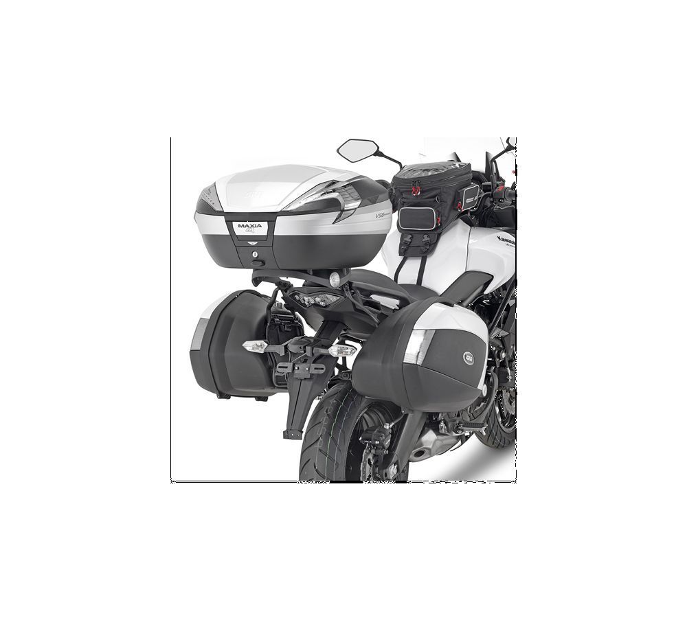 Givi Supports tubulaires V35 les valises laterales Monokey Kawaski Versys 